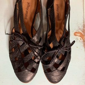 Jeffrey Campbell oxford tied shoes